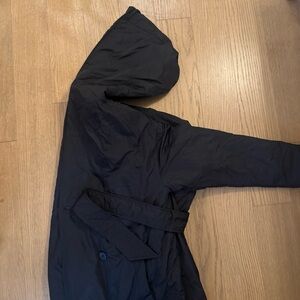 NWT Zara belted puffer coat